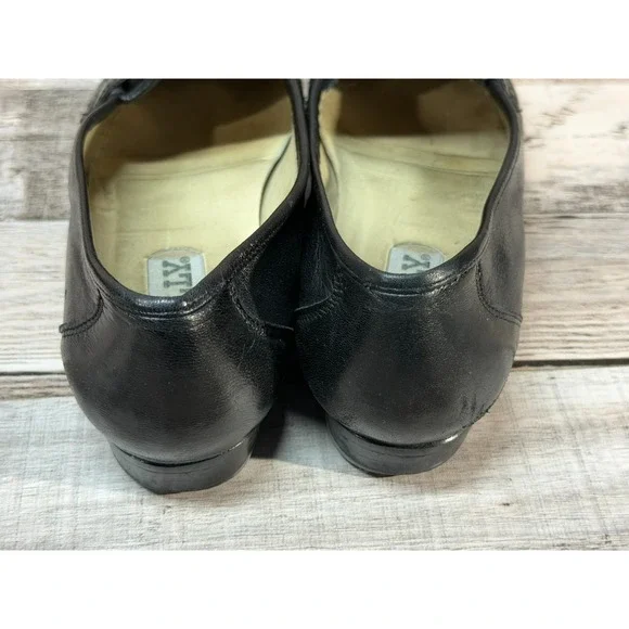 Bally Celeste Ballerina Women Flat Shoes Black Made in Italy Size 5 - Picture 7 of 13